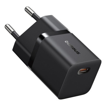 Baseus P10110909113-01 USB-C GaN5 mini 25W mains charger Black