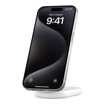 Belkin BoostCharge Headphones  Smartphone White USB Wireless charging Fast charging Indoor
