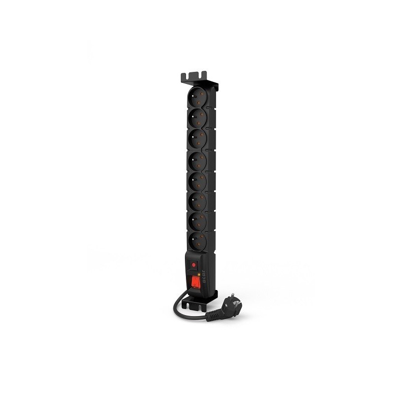 Acar S8 FA RACK power strip (3m  black) Acar S8 FA RACK power strip (3m  black)