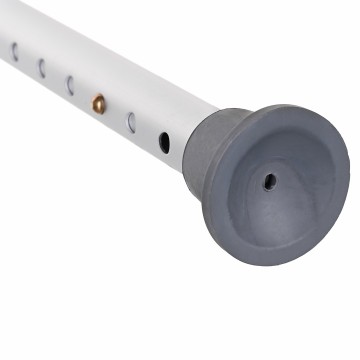 Round aluminium shower stool