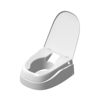 Dietz SmartFix adjustable toilet seat without armrests