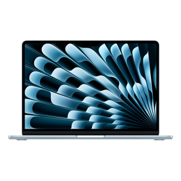 Apple MacBook Air 13-inch : M4 chip with 10-core CPU and 8-core GPU  16GB  256GB SSD - Sky Blue