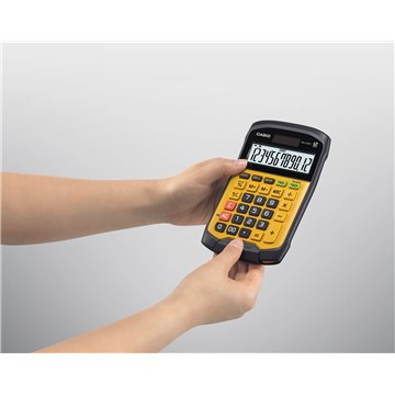 CASIO CALCULATOR OFFICE WATERPROOF WM-320MT-S  12-digit display. Removable keyboard  108.5x168.5  Waterproof and dirt-resistant 