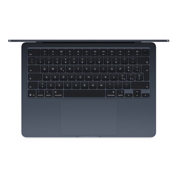 Apple MacBook Air 13-inch : M4 chip with 10-core CPU and 10-core GPU  24GB  512GB SSD - Midnight