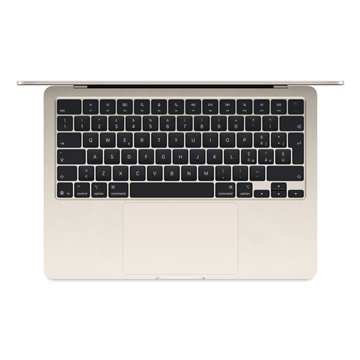 Apple MacBook Air 13-inch : M4 chip with 10-core CPU and 10-core GPU  24GB  512GB SSD - Starlight