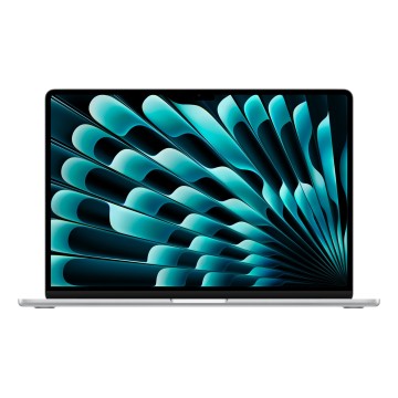 Apple MacBook Air Apple M M4 Laptop 38.9 cm (15.3 ) 24 GB 512 GB SSD Wi-Fi 6E (802.11ax) macOS Sequoia Silver