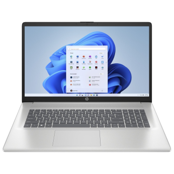 HP 17-CN4033CL Intel Core 5 120U Laptop 17.3’ Full HD 16 GB DDR4-SDRAM 1 TB SSD Wi-Fi 6 (802.11ax) Windows 11 Home Silver New Re