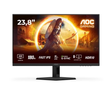AOC G4 Q24G4RE computer monitor 60.5 cm (23.8 ) 2560 x 1440 pixels Quad HD LED Black  Red