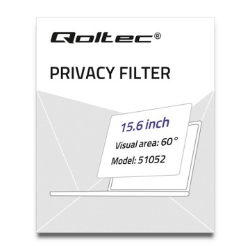 Qoltec 51052 Privacy filter 15.6  | 16:9