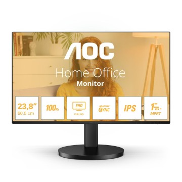AOC 24B3HA2 computer monitor 60.5 cm (23.8 ) 1920 x 1080 pixels Full HD LED Black