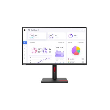 Lenovo ThinkVision T32p-30 LED display 80 cm (31.5 ) 3840 x 2160 pixels 4K Ultra HD Black