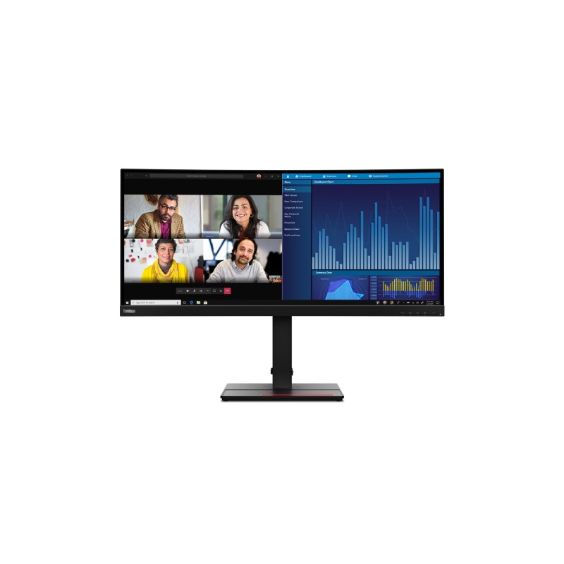 Lenovo ThinkVision P34w-20 LED display 86.7 cm (34.1 ) 3440 x 1440 pixels Wide Quad HD Black Lenovo ThinkVision P34w-20 LED display 86.7 cm (34.1 ) 3440 x 1440 pixels Wide Quad HD Black