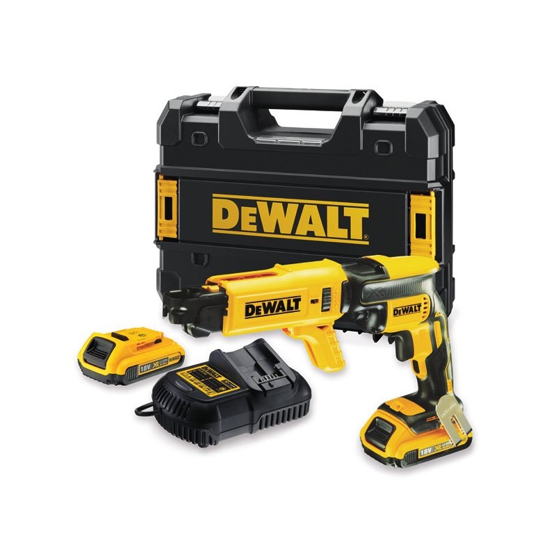 DeWALT DCF620P2K power screwdriver/impact driver Black Yellow 4400 RPM DeWALT DCF620P2K power screwdriver/impact driver Black Yellow 4400 RPM