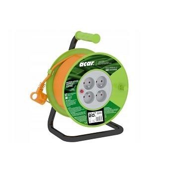 Acar PZ-4Z/OTM H05VV-F 3G1.0 20M Retractable extension cable