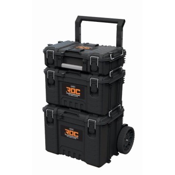 SET OF 3 TOOLBOXES ROC PRO GEAR 2 0 KETER