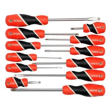 Yato YT-25967 manual screwdriver Set Straight screwdriver