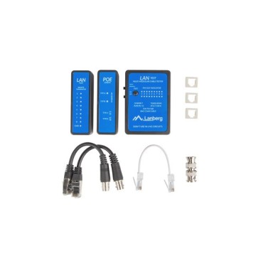 Lanberg NT-0404 network cable tester PoE tester Black  Blue