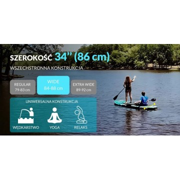 Deska SUP SKATINGER Octopus 335x86x15 cm Allround Deska SUP SKATINGER Octopus 335x86x15 cm Allround