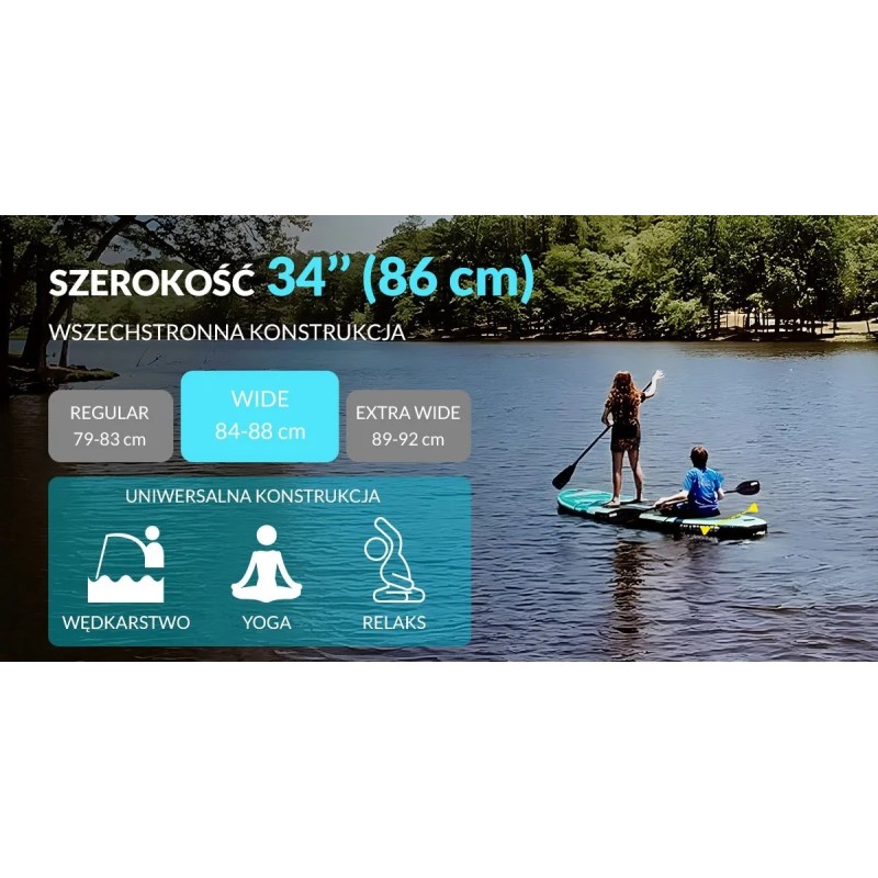 Deska SUP SKATINGER Octopus 335x86x15 cm Allround Deska SUP SKATINGER Octopus 335x86x15 cm Allround