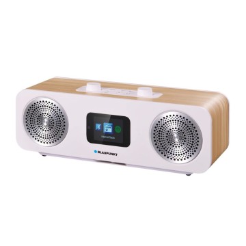 Blaupunkt IR50DAB radio Internet Digital White  Wood