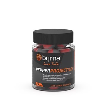 Pepper bullets BYRNA PEPPER k.68 25 pcs. for BYRNA (JB68305-1)