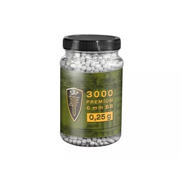 Elite Force Premium 0.25 g 6 mm ASG balls 3000 pcs.