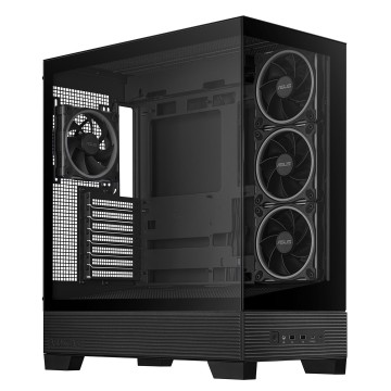 ASUS A31 Plus TG ARGB BLACK Midi Tower