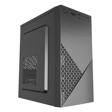 Gembird CCC-FC-K170 Office computer case Fornax K170  mATX  black