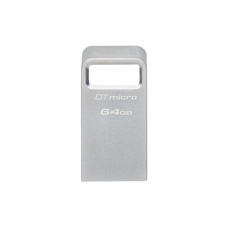 Kingston Technology DataTraveler 64GB Micro 200MB/s Metal USB 3.2 Gen 1 Kingston Technology DataTraveler 64GB Micro 200MB/s Metal USB 3.2 Gen 1