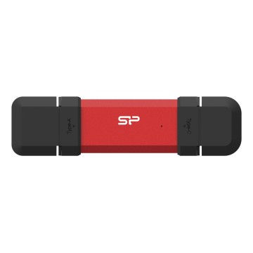 Silicon Power DS72 USB flash drive 1 TB USB Type-A / USB Type-C 3.2 Gen 2 (3.1 Gen 2) Red