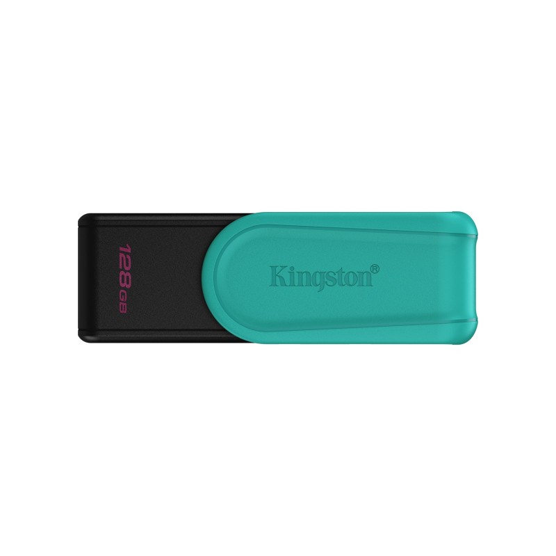 Kingston Technology DataTraveler 128GB Portable USB 3.2 Gen 1 Exodia S (Black/Turquoise) Kingston Technology DataTraveler 128GB Portable USB 3.2 Gen 1 Exodia S (Black/Turquoise)