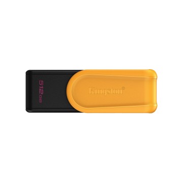 Kingston Technology DataTraveler 512GB Portable USB 3.2 Gen 1 Exodia S (Black/Yellow)