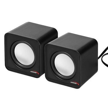 Audiocore AC870 B 2-way 3 W Black  Gray Wired