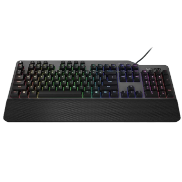 Lenovo Legion K500 keyboard USB QWERTZ Black  Grey