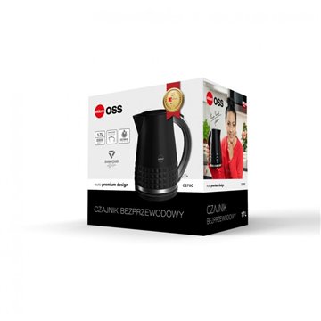 ELDOM C270C OSS electric kettle 1.7 L 2150 W Black