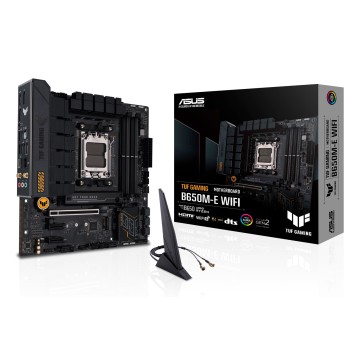 ASUS TUF GAMING B650M-E WIFI AMD B650 Socket AM5 micro ATX