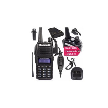 UV-82 HTQ USB-C WALKIE-TALKIE