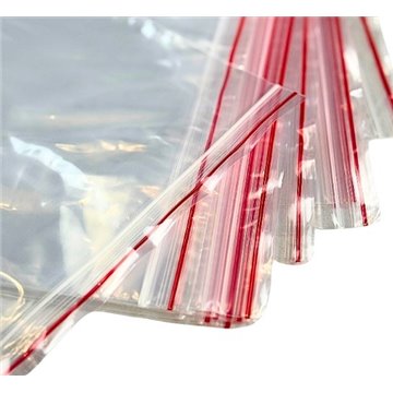 Zipper bags BSTech seal bags 100x150 mm 100 pcs. Transparent