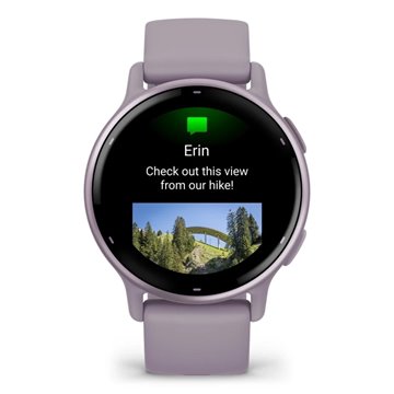 Garmin Vivoactive 5 3.05 cm (1.2 ) AMOLED Digital 390 x 390 pixels Touchscreen Violet Wi-Fi GPS (satellite)