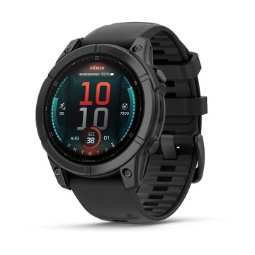 Garmin Fenix E 3.3 cm (1.3 ) AMOLED 47 mm Digital 416 x 416 pixels Touchscreen Black Wi-Fi GPS (satellite)