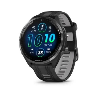 Garmin Forerunner 965 3.56 cm (1.4 ) AMOLED 47 mm Digital 454 x 454 pixels Touchscreen Black Wi-Fi GPS (satellite)