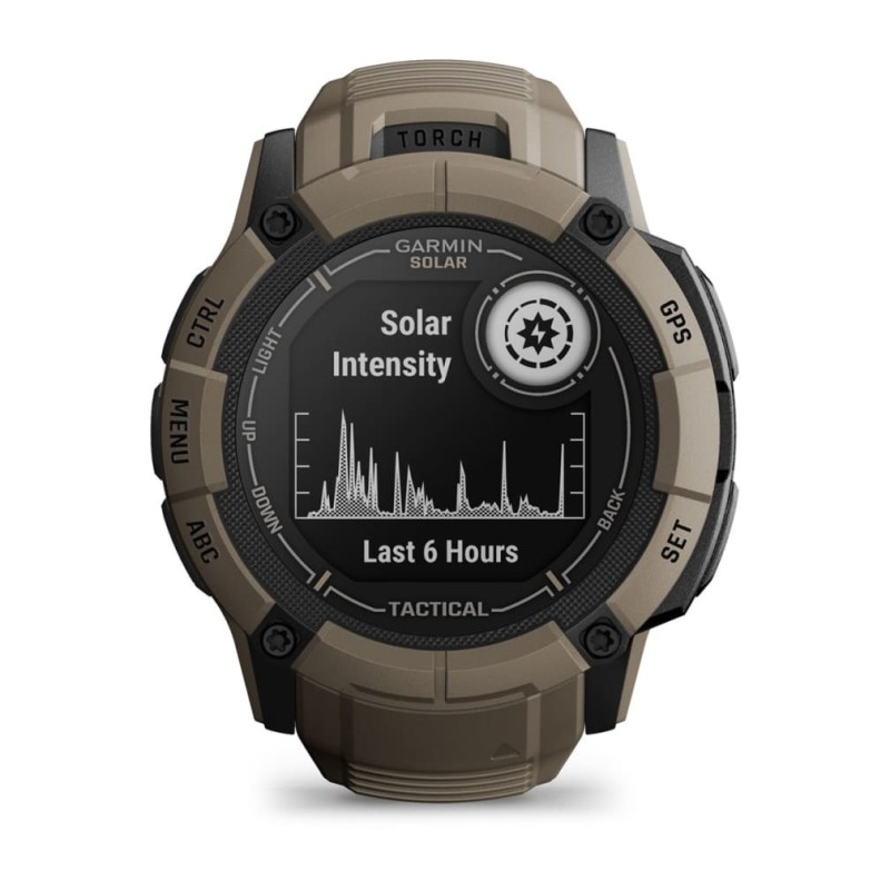 Garmin Instinct 2X Solar Tactical Edition 2.79 cm (1.1 ) MIP 50 mm Digital 176 x 176 pixels Touchscreen Green GPS (satellite) Garmin Instinct 2X Solar Tactical Edition 2.79 cm (1.1 ) MIP 50 mm Digital 176 x 176 pixels Touchscreen Green GPS (satellite)