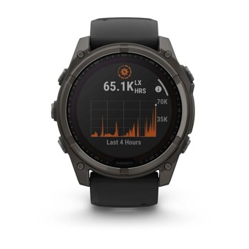 Garmin fenix 8 3.56 cm (1.4 ) 51 mm Digital 280 x 280 pixels Touchscreen Titanium Wi-Fi GPS (satellite)