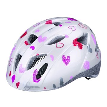 Bike helmet Alpina Ximo  white in hearts  49-54