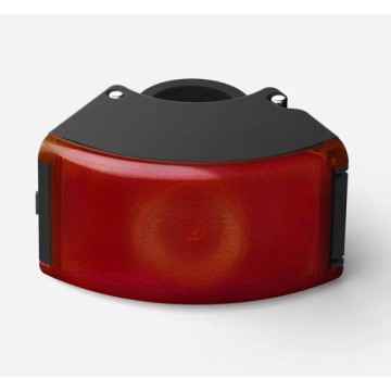 BOOKMAN Curve Rear bicycle light Black  Red