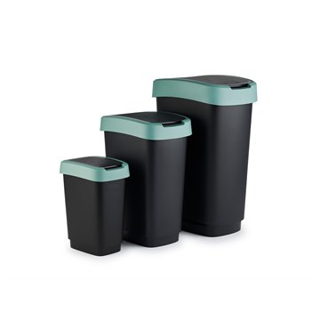 ROTHO Twist Green - trash bin – 50l