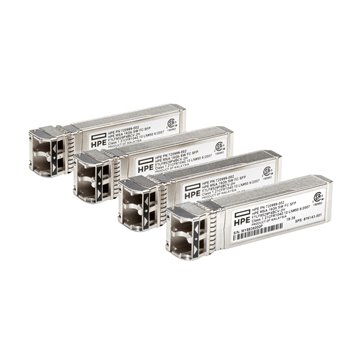 HPE MSA 16Gb Short Wave Fibre Channel SFP+ 4-pack Transceiver