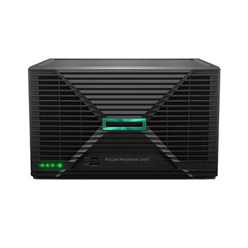 HPE ProLiant MicroServer Gen11 E-2434 4-core 1P 16GB-U VROC 4LFF-NHP 1TB 180W External PS Server