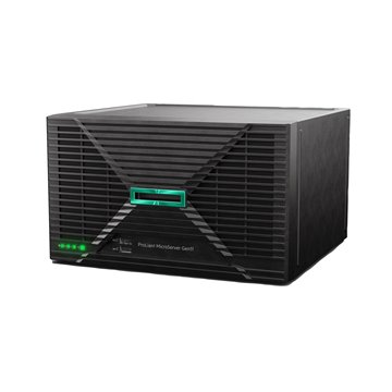 HPE ProLiant MicroServer Gen11 E-2434 4-core 1P 16GB-U VROC 4LFF-NHP 1TB 180W External PS Server