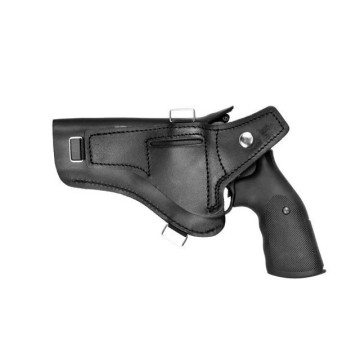 Leather holster for Zoraki K6L revolver with  4 5  barrel